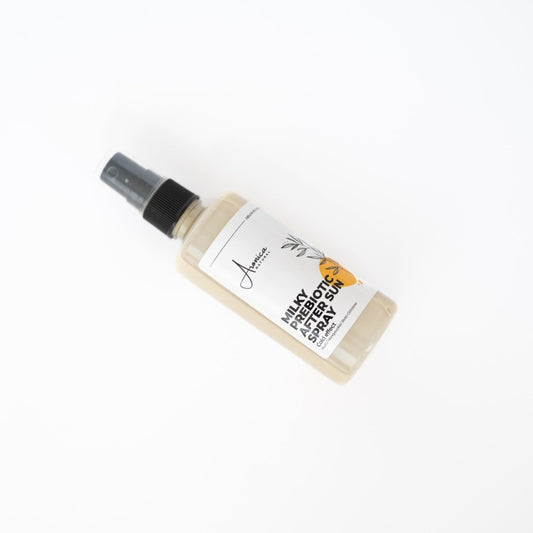 Milky prebiotic after sun spray