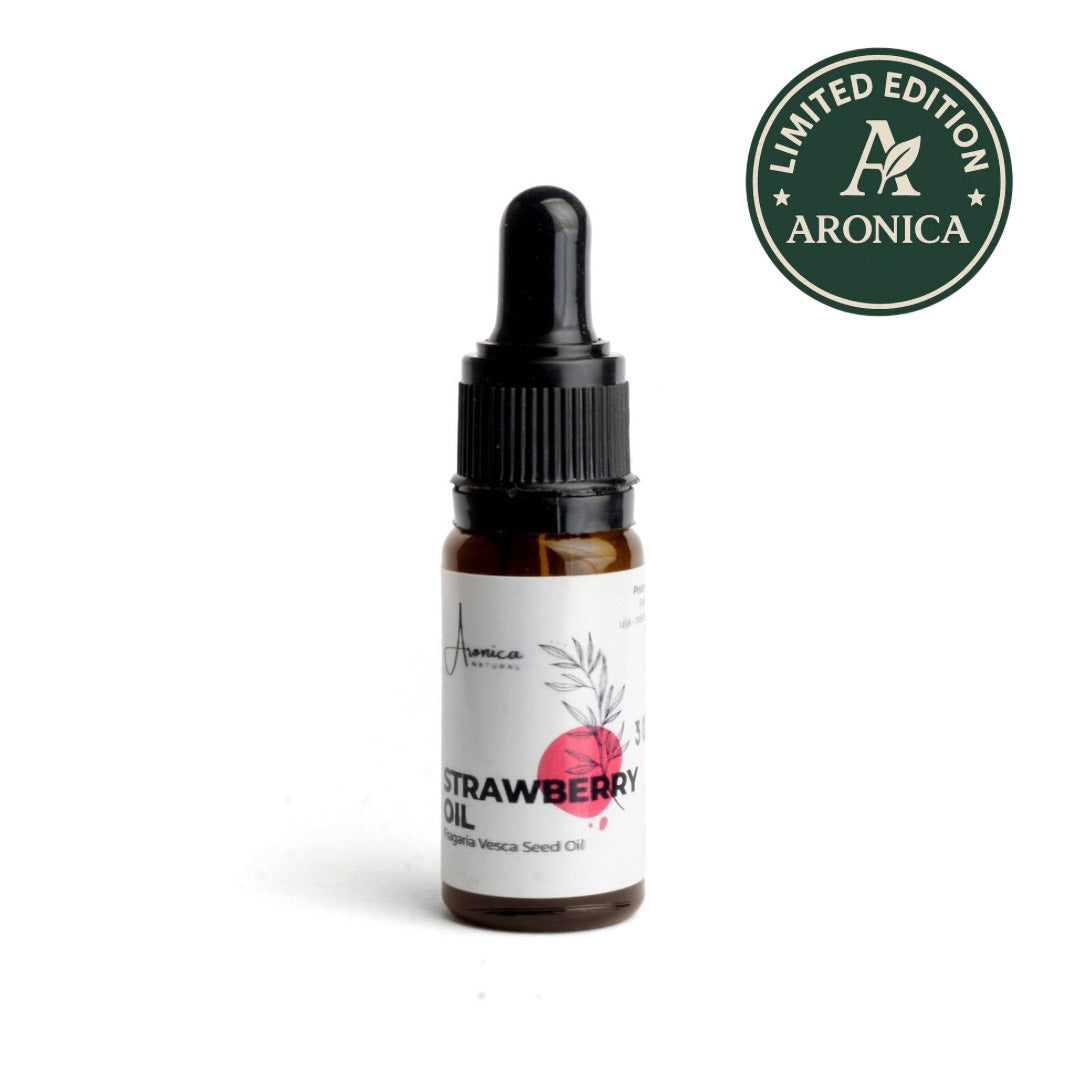 Cold pressed Strawberry seed oil – Aronica Natural