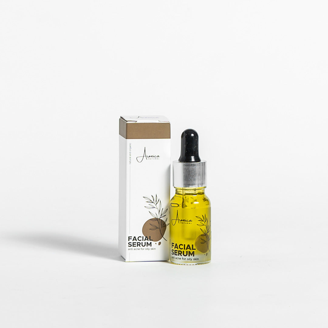 Facial Serum for oily and sensitive skin, against acne and pimples