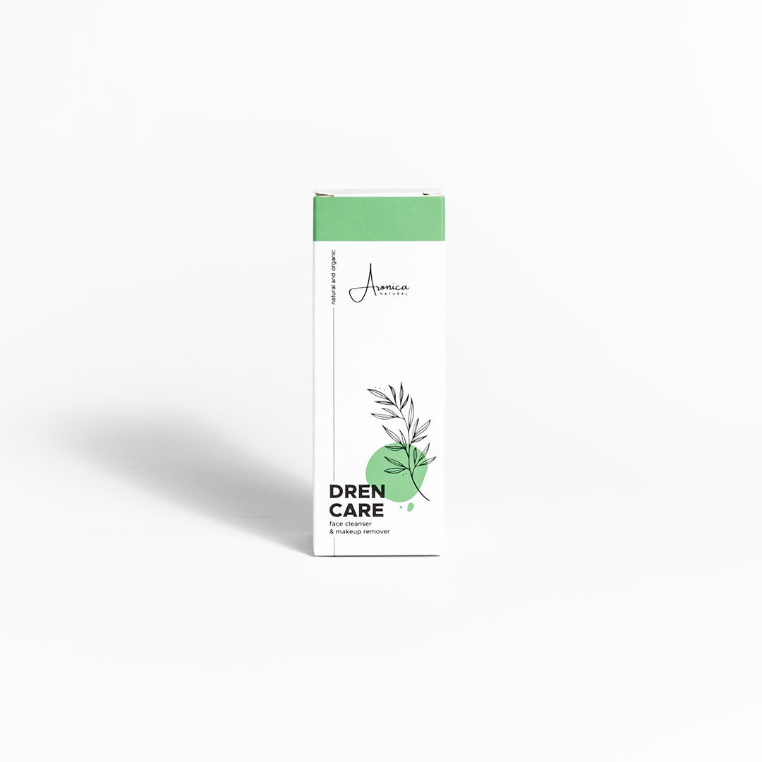 Dren Care facial cleaner and makeup remover
