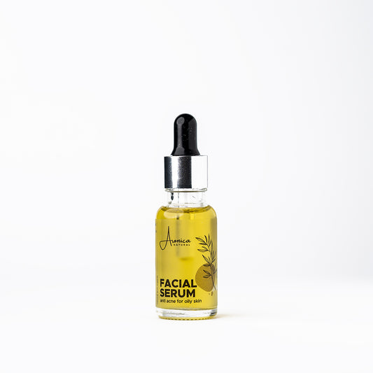 Facial Serum for oily and sensitive skin, against acne and pimples