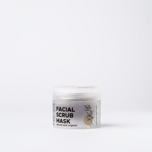 Facial scrub mask